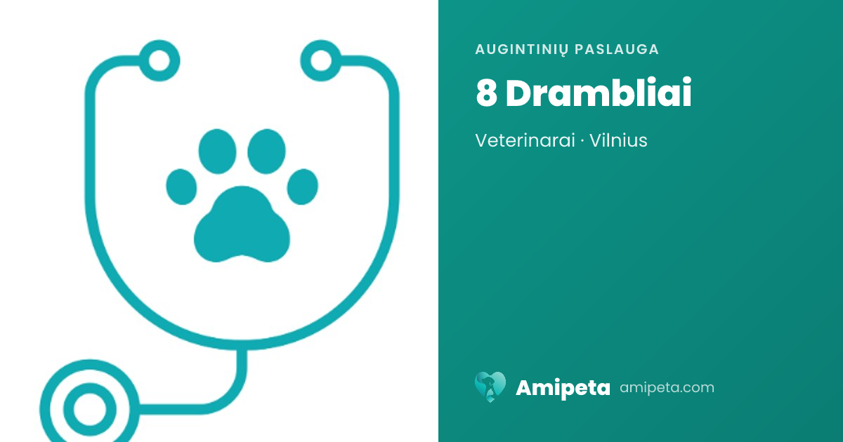 8 Drambliai